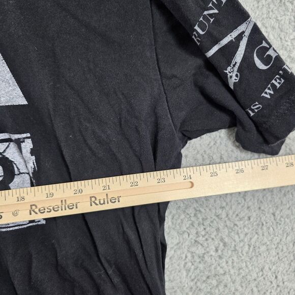 Grunt Style Men's F&ck Cancer T Shirt Size  2XL USA 1776 - Picture 8 of 9